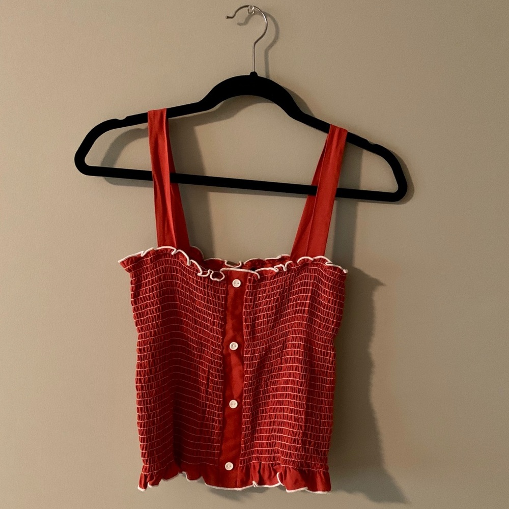 Burnt Orange Tank Top